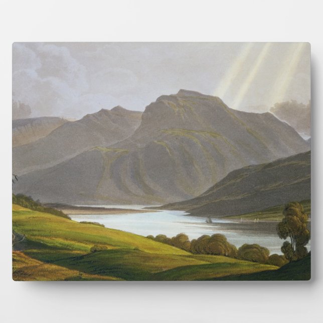 Ben Nevis, Platte XII aus "Landschaft des Grampisc Fotoplatte (Vorderseite)