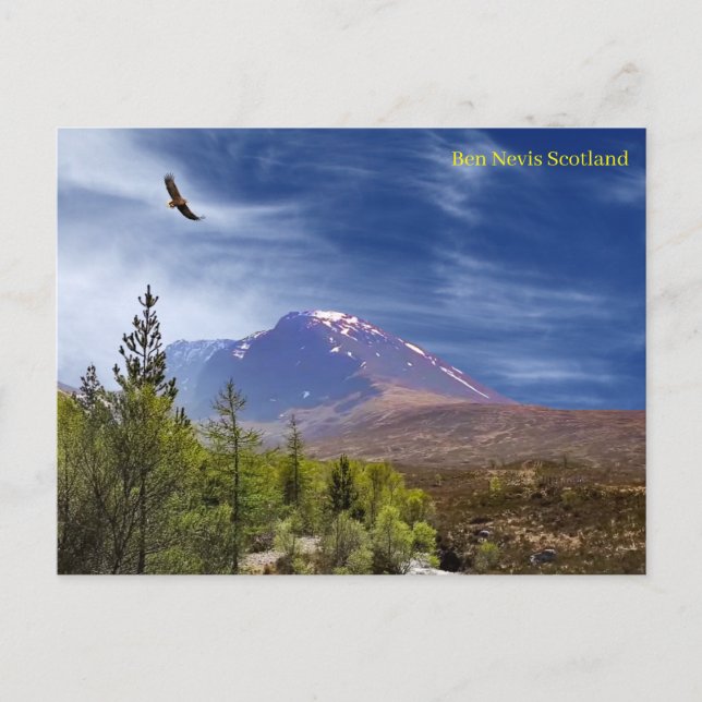 Ben Nevis Postkarte (Vorderseite)