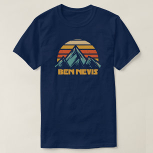 Ben Nevis Retro Turquoise T-Shirt