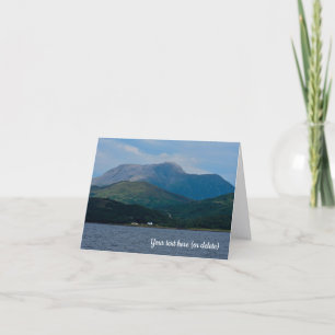 Ben Nevis, Schottland Grußkarte Dankeskarte