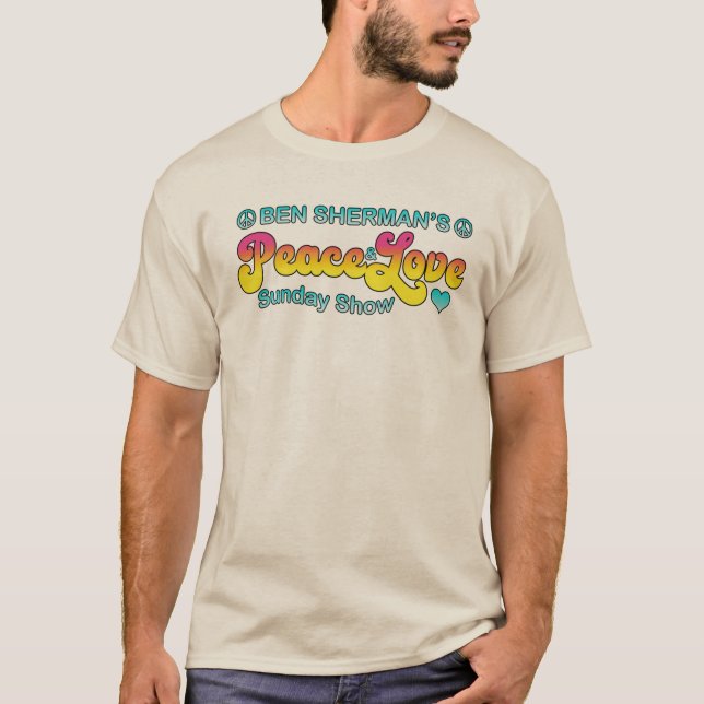 Ben Sherman Peace Liebe Sunday T-Shirt (Vorderseite)