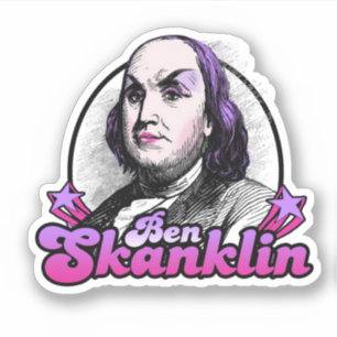 Ben Skanklin Aufkleber