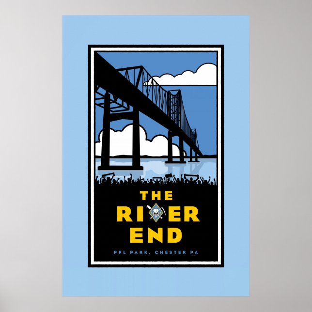 Ben Sons - 'The River End' Poster (Vorne)