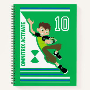 Ben Tennyson Athletic Graphic Notizbuch