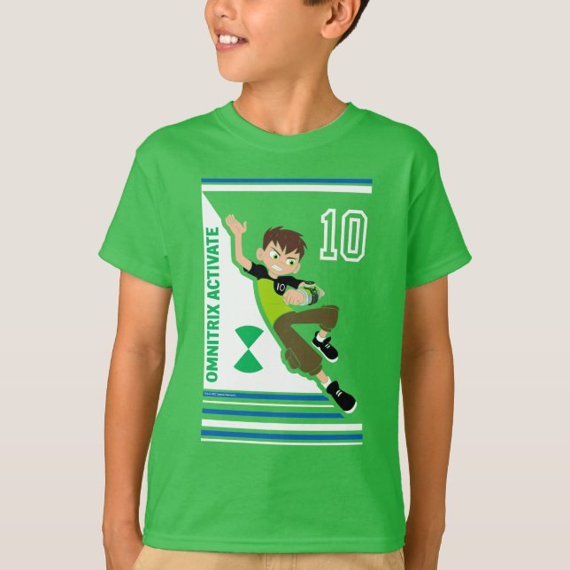 Ben Tennyson Athletic Graphic T-Shirt (Vorderseite)