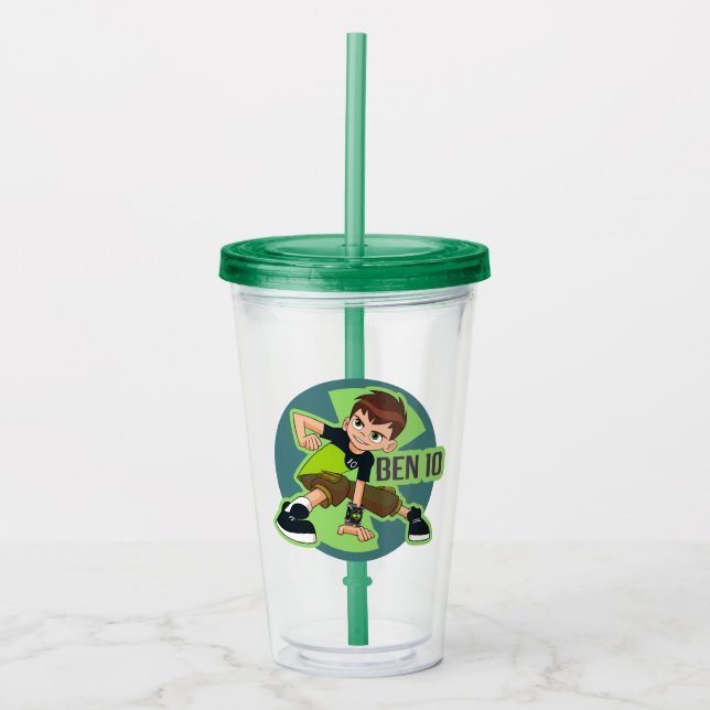 Ben Tennyson Omnitrix Graphic Acryltrinkbecher (Vorderseite)