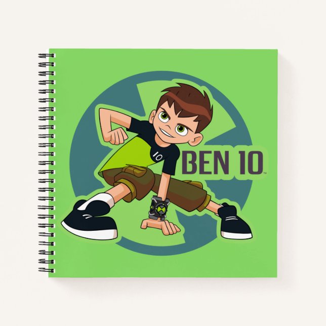 Ben Tennyson Omnitrix Graphic Notizbuch (Vorderseite)