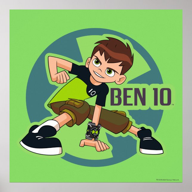 Ben Tennyson Omnitrix Graphic Poster (Vorne)