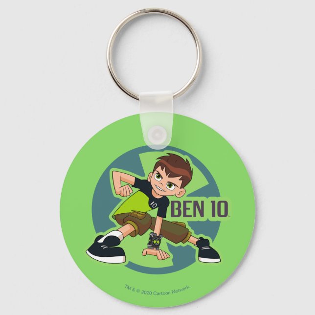 Ben Tennyson Omnitrix Graphic Schlüsselanhänger (Vorderseite)