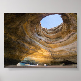 Benagil-Höhle in der Algarve Poster