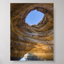 Benagil-Höhle in der Algarve Poster
