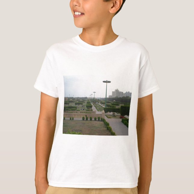 Benazir Park Landschaftliche Landschaft Principe T-Shirt (Vorderseite)