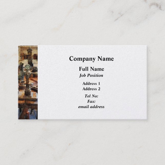 Bench in Dental Labrador - Platinum Visitenkarte (Vorderseite)