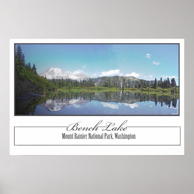 Bench Lake Poster (Vorne)