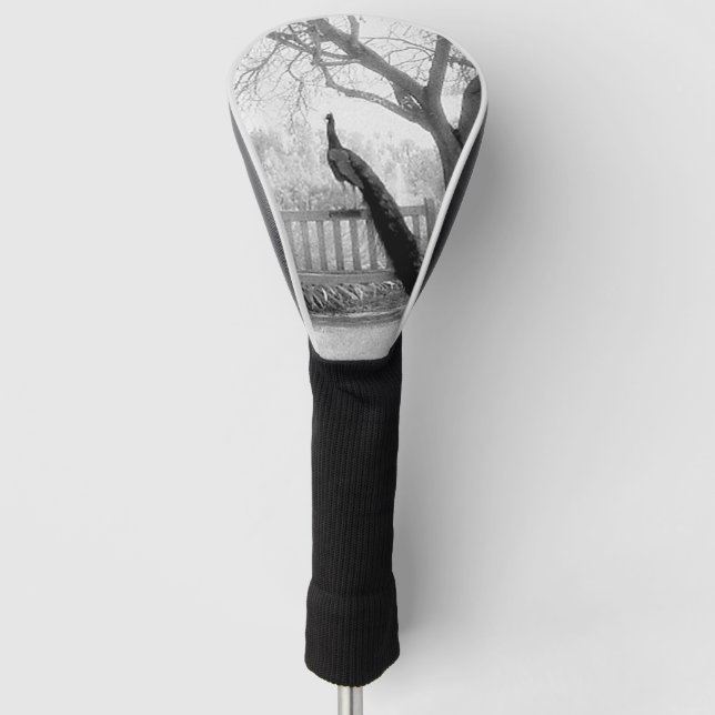 Bench Peacock Golf Headcover (Vorderseite)