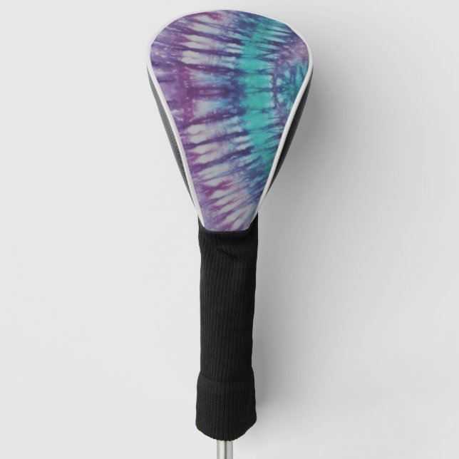Bend Gefärbte Krawatte Golf Head Cover Headcover (Vorderseite)