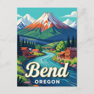 Bend Oregon Deschutes River Landschaft 🌊 Postkarte