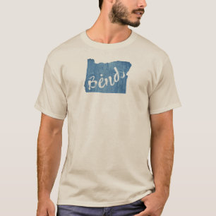 Bend, Oregon-Holzkörner T-Shirt
