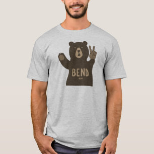 Bend Oregon Peace Bear T-Shirt