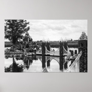 Bend, Oregon Petersons Rock Garden Fotograf Poster