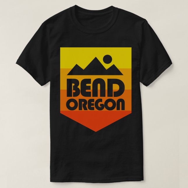 Bend Oregon Pocket Pacific Nordwest T-Shirt (Design vorne)