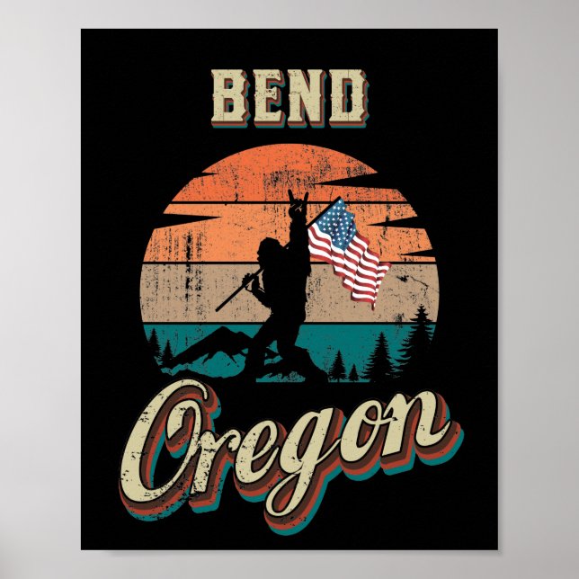 Bend Oregon Poster (Vorne)