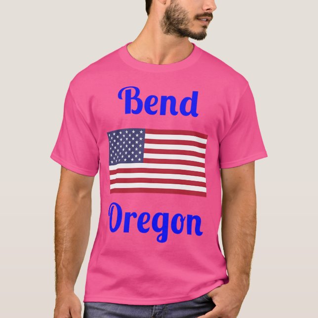 Bend Oregon - Stilvolle Prints Active T-Shirt (Vorderseite)