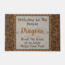 Bend the Knee Doormat