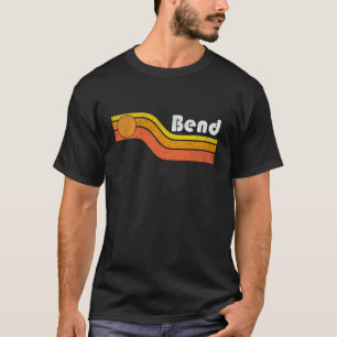 Bend - Vintage Männer Frauen 70er 80er Grafik Cool T-Shirt