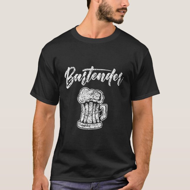 Bender Barkeeg Barkeeper Bar Bending T-Shirt (Vorderseite)