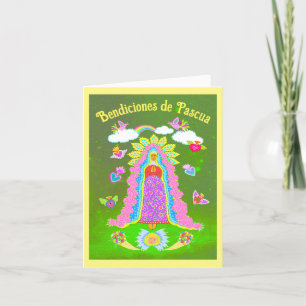 Bendiciones de Pasqua Spanischer Ostern Feiertagskarte