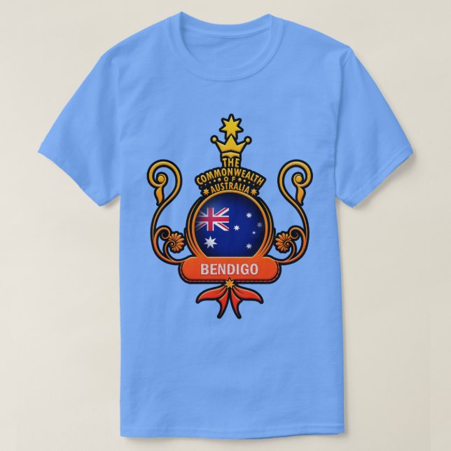 Bendigo lovers Flag Australien T-Shirt (Design vorne)