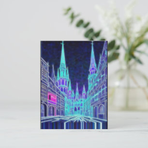 Bending Acropolis Postkarte