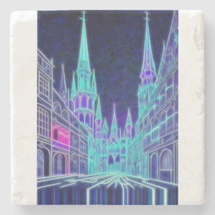 Bending Acropolis Steinuntersetzer