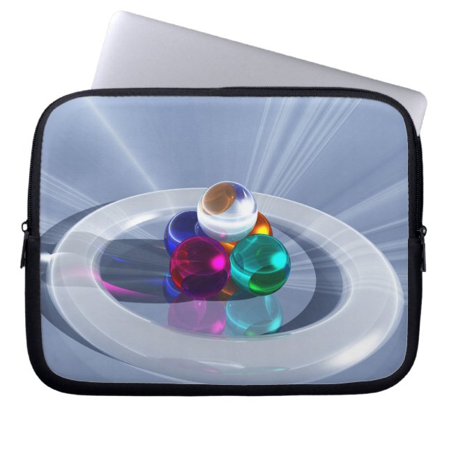 Bending Light Laptop Sleeve (Vorderseite)