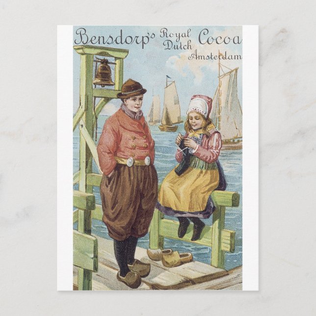 Bendscorp Royal Dutch Cocoa Postkarte (Vorderseite)