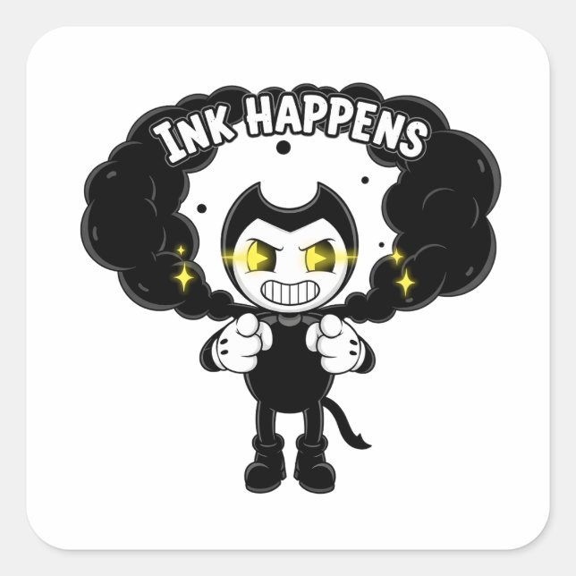 Bendy and the Ink Machine Aufkleber | Bendy Charak (Vorderseite)