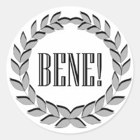 Bene! Gute Arbeit!
