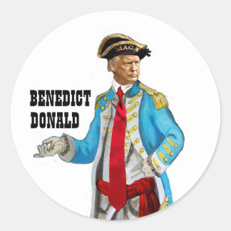 Benedict Donald Runder Aufkleber
