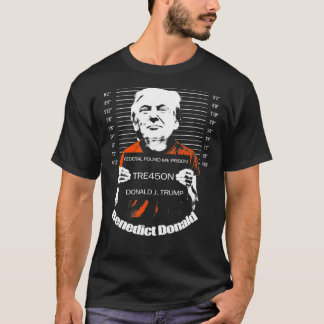 Benedict Donald TRE45ON Trump Orange Jump Anzug Bo T-Shirt
