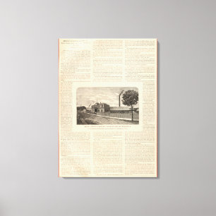 Benedict und Burnham Manfacturing Company Leinwanddruck