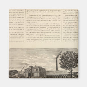 Benedict und Burnham Manufacturing Company Magnet