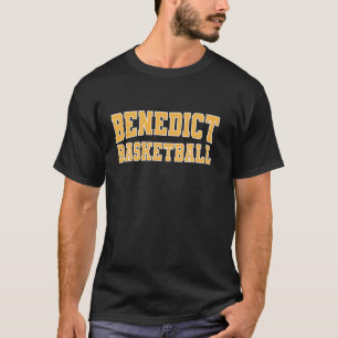 Benedict Uni Basketball Ylw Wht 01 Long Sleeve T-Shirt