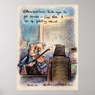 @BenedictFarse's irkafirka print Poster