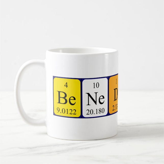 Benedikt Periodenname Tasse (Links)