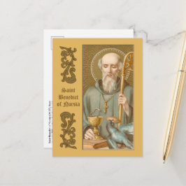 Benedikt von Nursia (JM 07) Postkarte