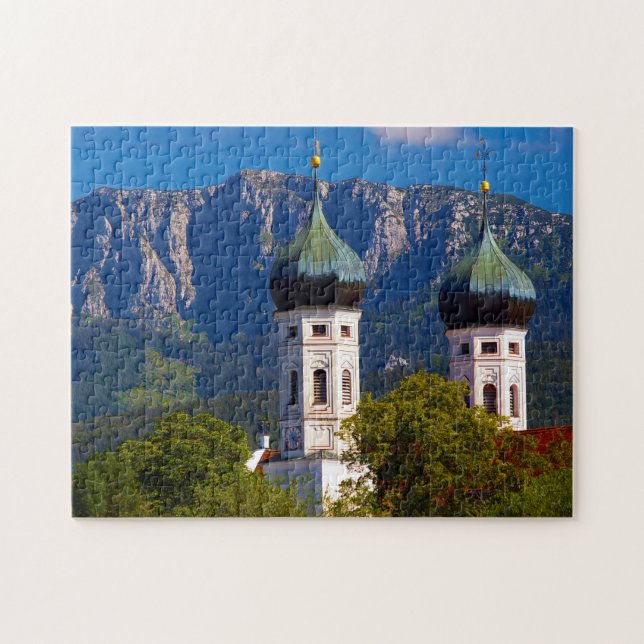 Benediktbeuern Kloster Deutschland. Puzzle (Horizontal)