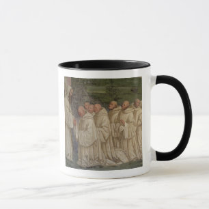 Benediktiner-Mönche, vom Leben von St. Benedict ( Tasse