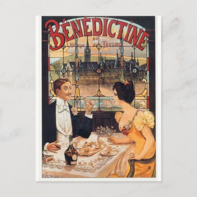 Benediktiner Postkarte (Vorderseite)