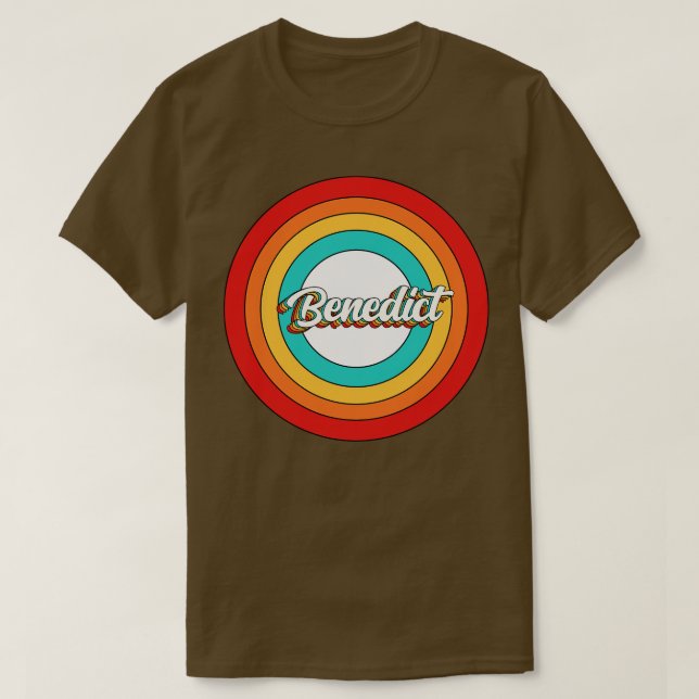 Benediktinername Shirt Vintag Benediktinzirkel (Design vorne)